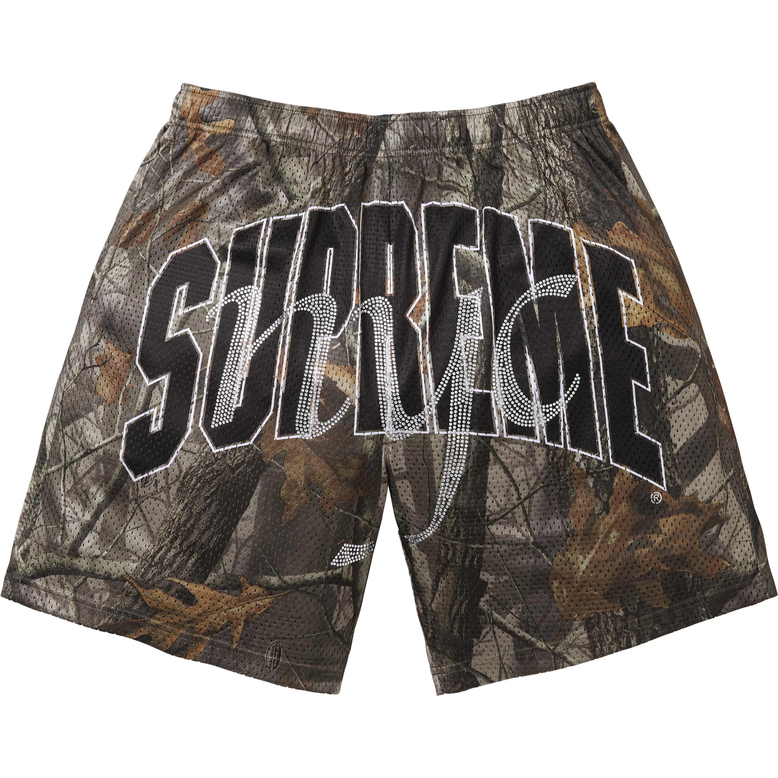 Rhinestone Mesh Short view 12